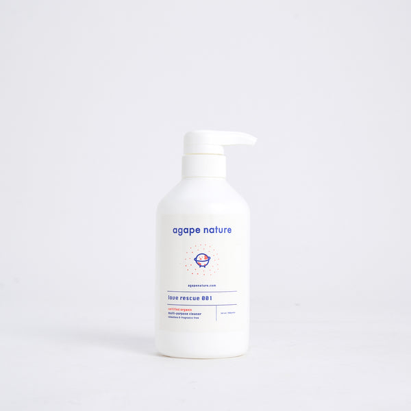 Love Rescue 001 certified organic multi-purpose cleaner (500g)